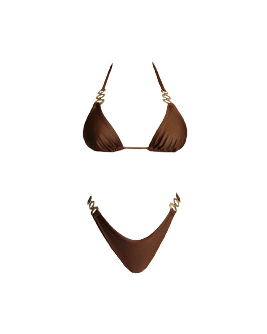 AURA BIKINI - ESPRESSO