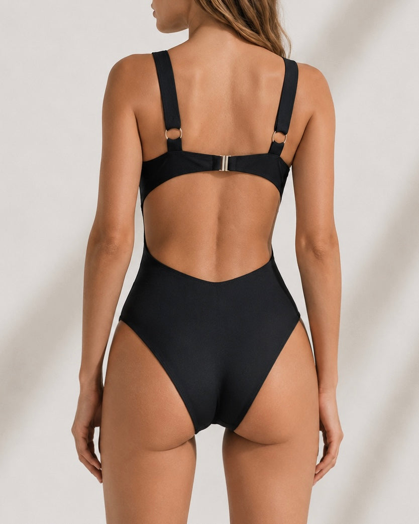 ATHENA ONE PIECE - BLACK