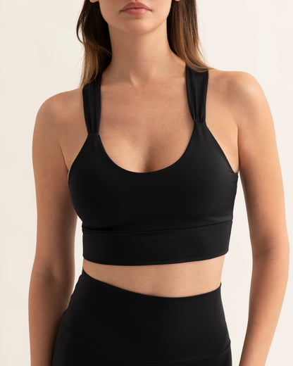 TYFRA TOP - BLACK