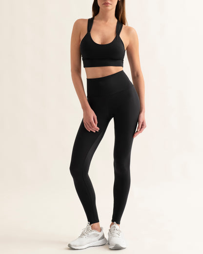 TYFRA LEGGINGS - BLACK